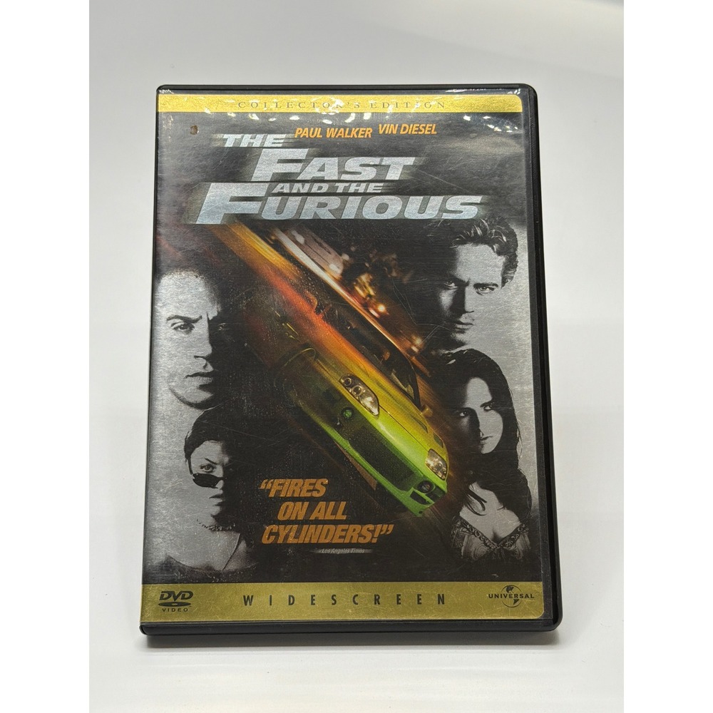 The Fast and the Furious Collector's Edition DVD 2002